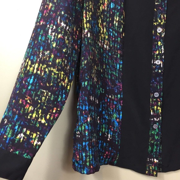 Derek Lam Womens M Long Sleeve Button Down Blouse For Design Nation - Picture 4 of 10